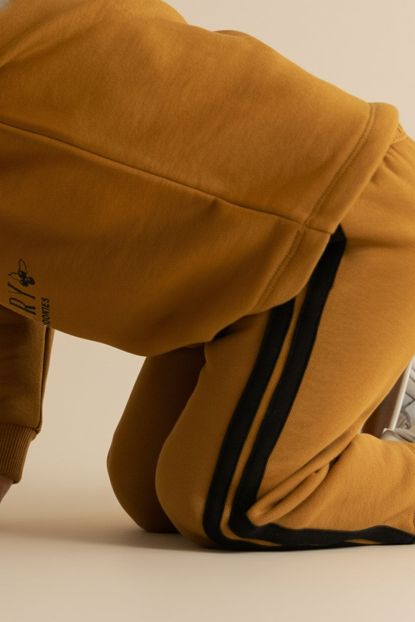 Gingerbread Sweatshirt With Stripe Pants