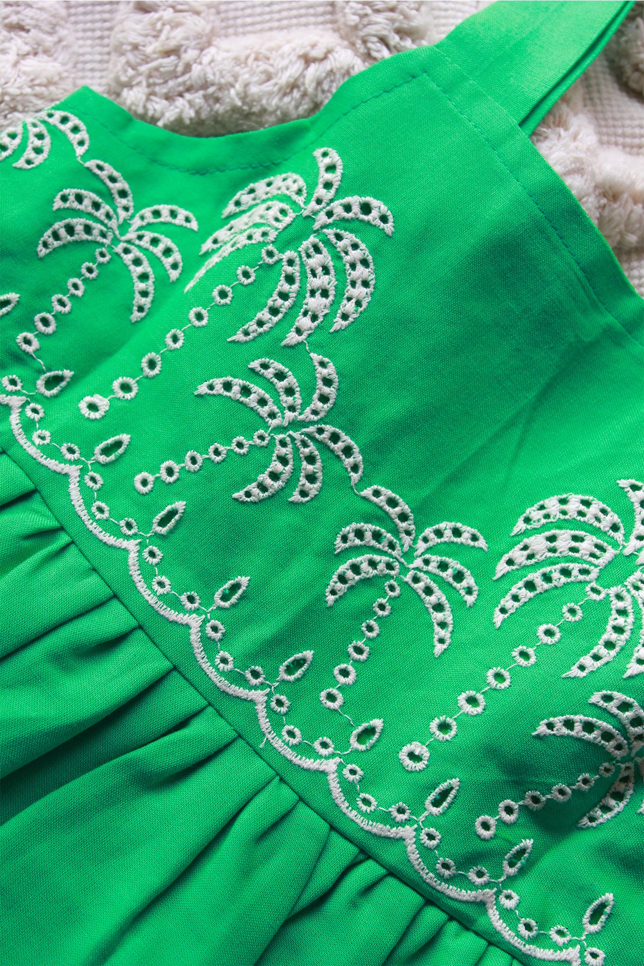 The Oasis Tiered Broderie Anglaise Dress