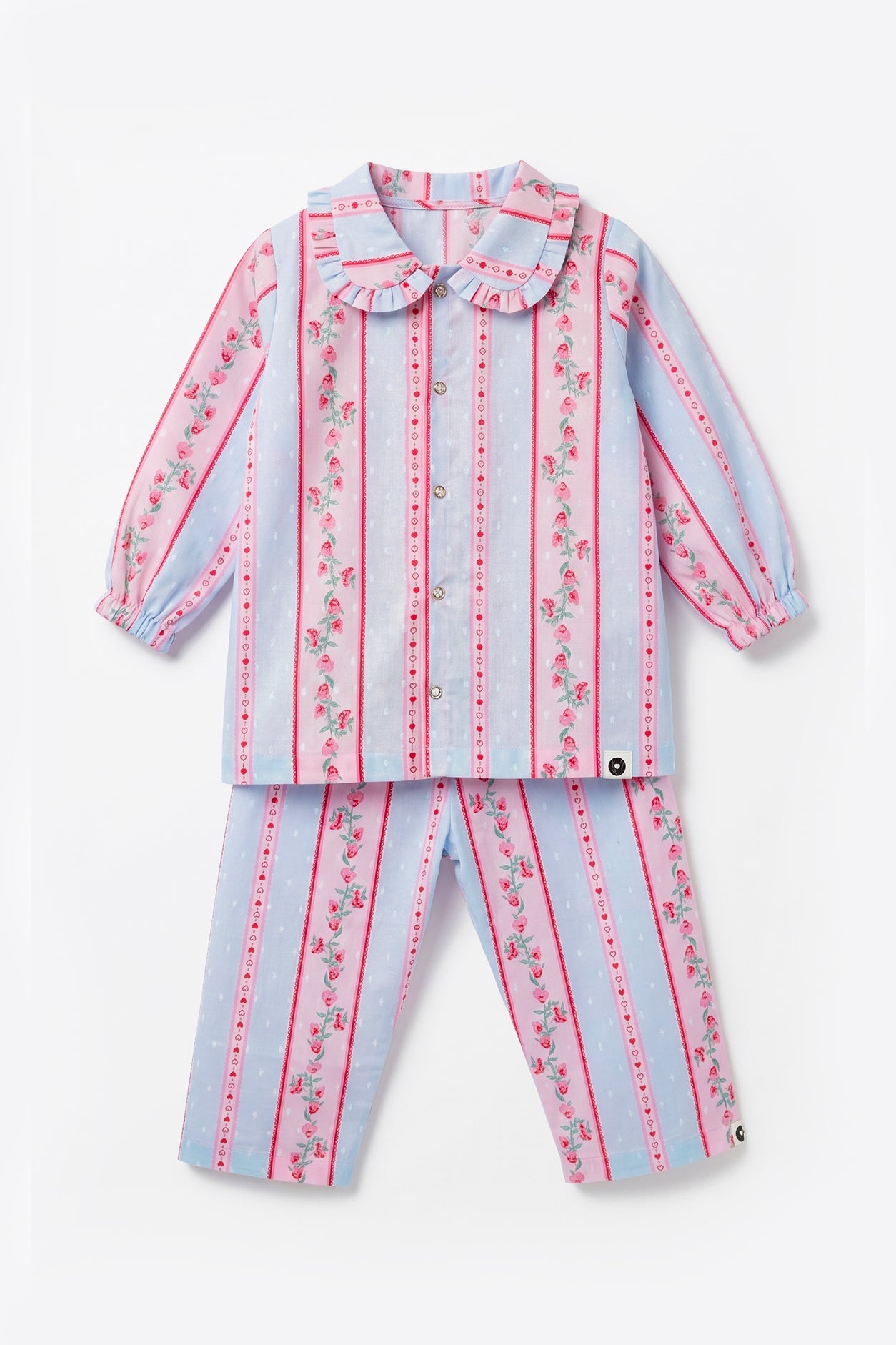 The Botanical Estate Frill Shirt With Jammies