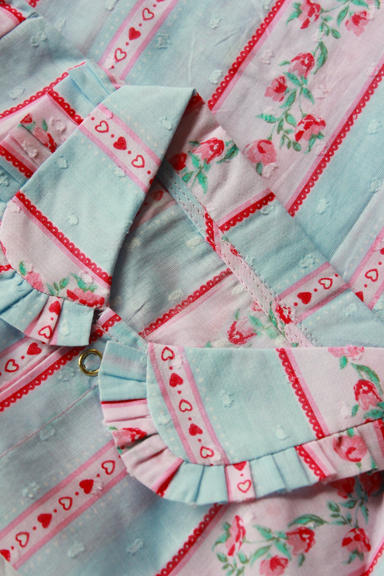 The Botanical Estate Frill Shirt With Jammies