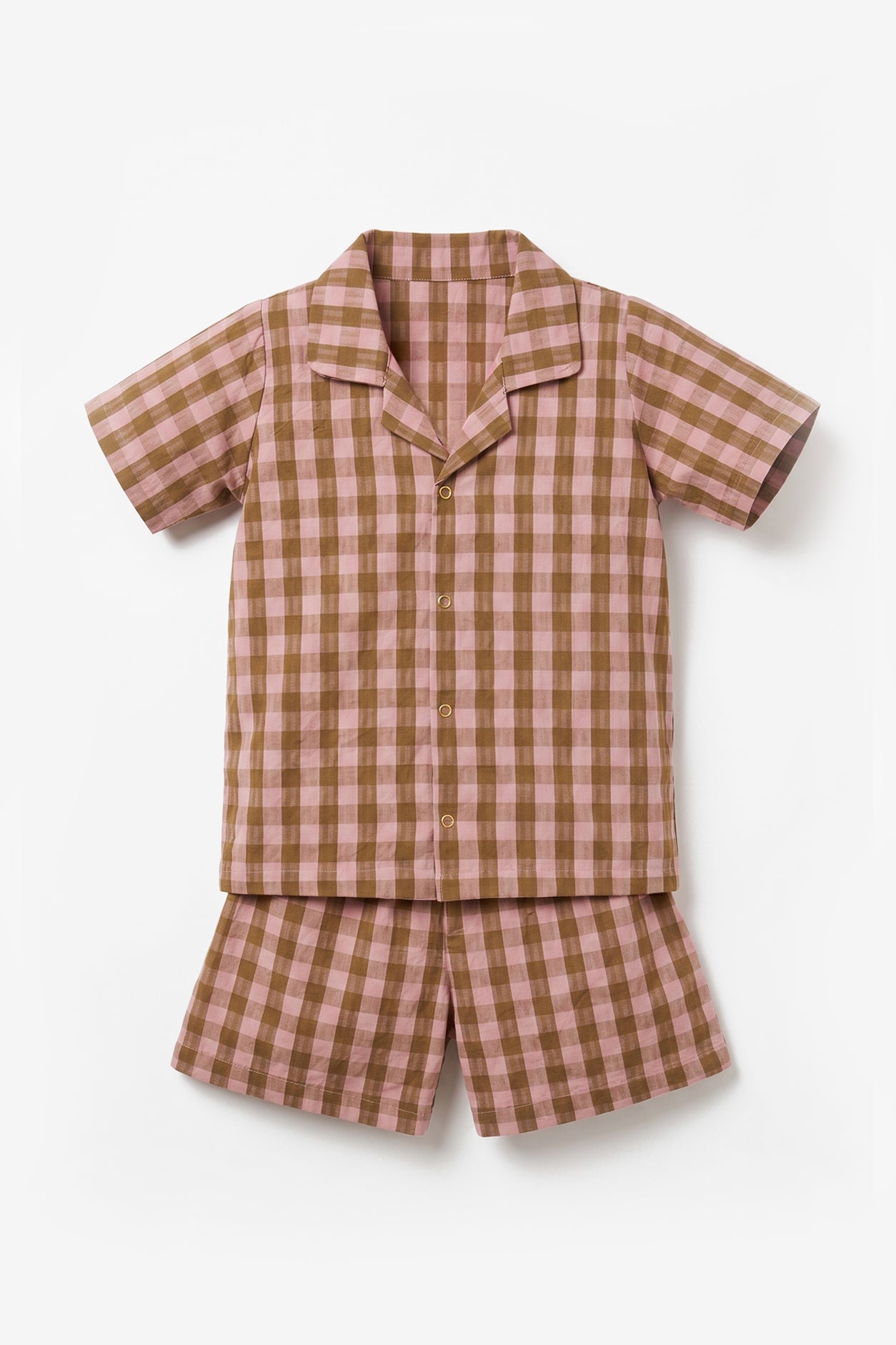 The Laneway Gingham Resort Shirt with Shorts