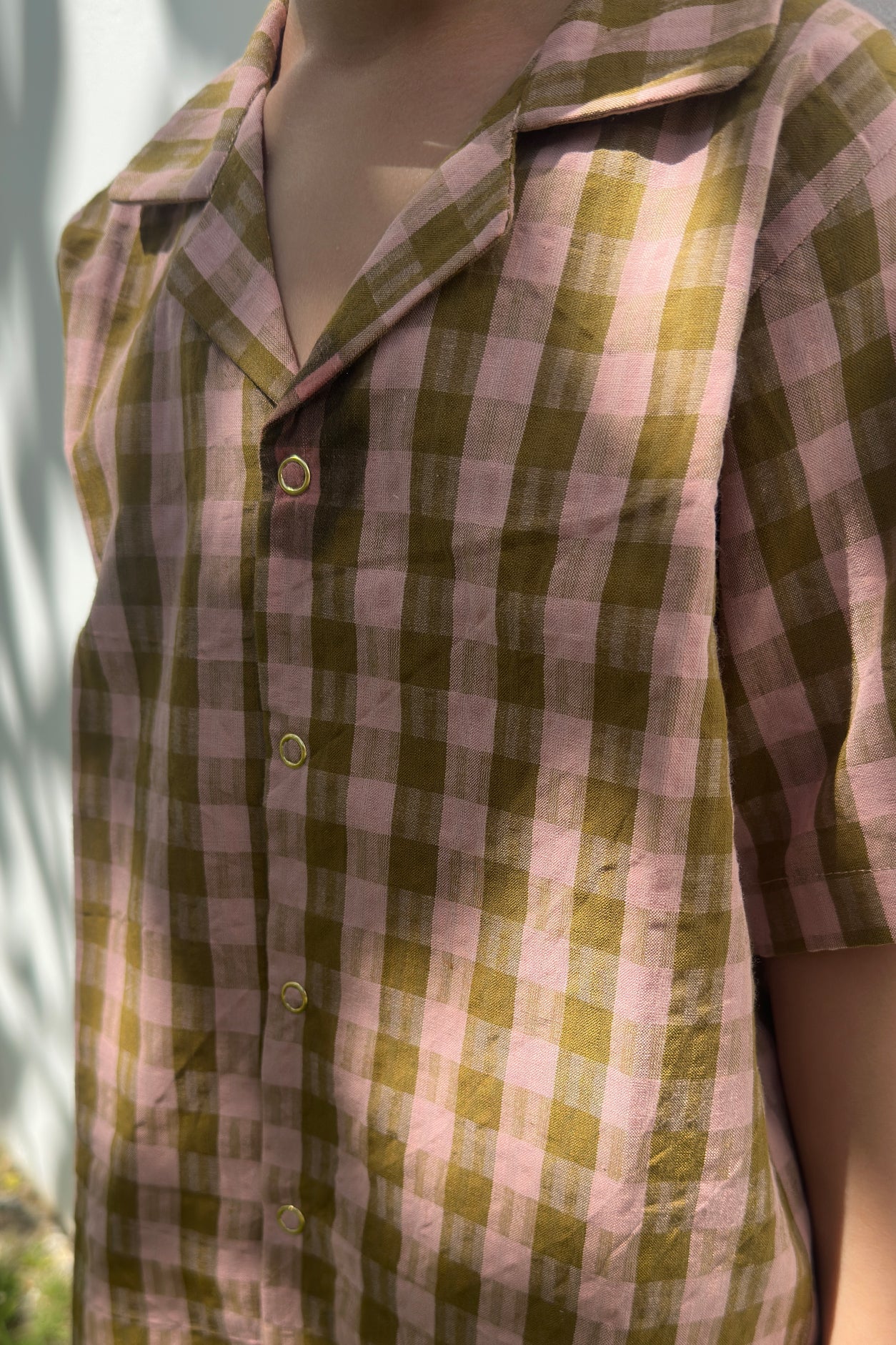 The Laneway Gingham Resort Shirt with Shorts