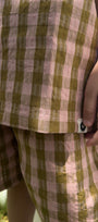 The Laneway Gingham Resort Shirt with Shorts