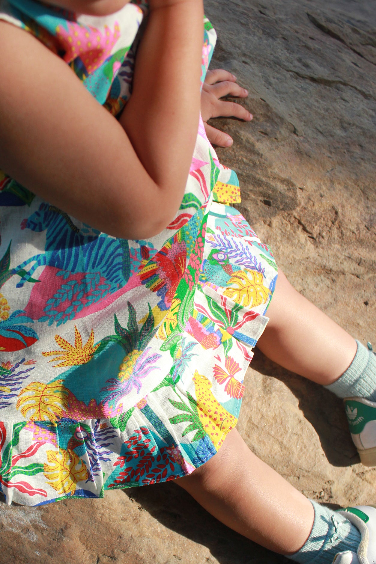 To Toranga Frill Detail Dress