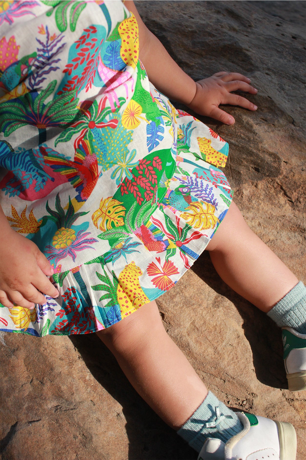 To Toranga Frill Detail Dress