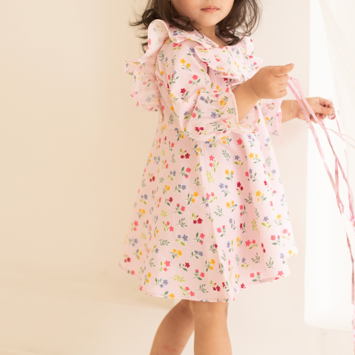 Magic Meadow Corduroy Coat Dress