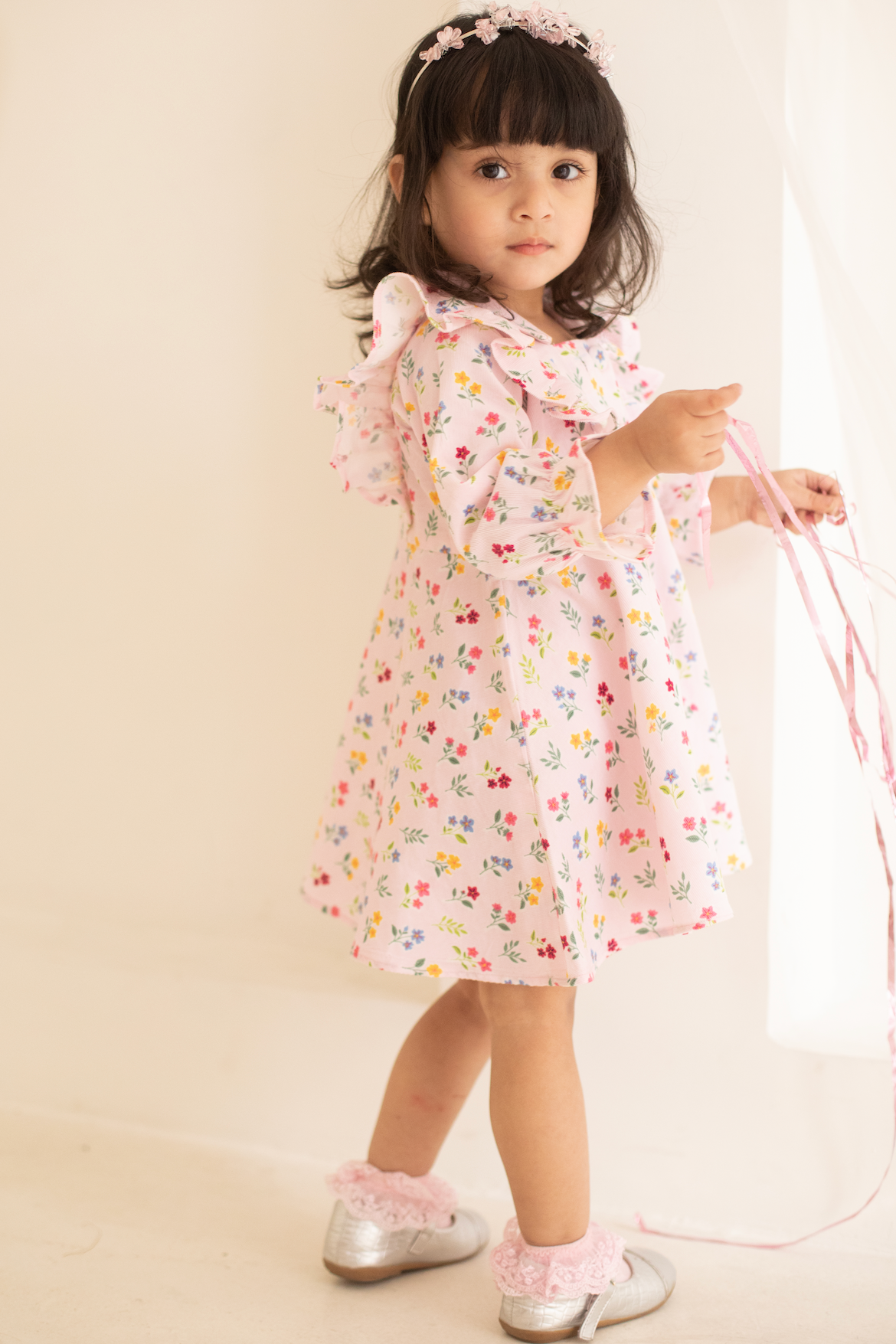 Magic Meadow Corduroy Coat Dress