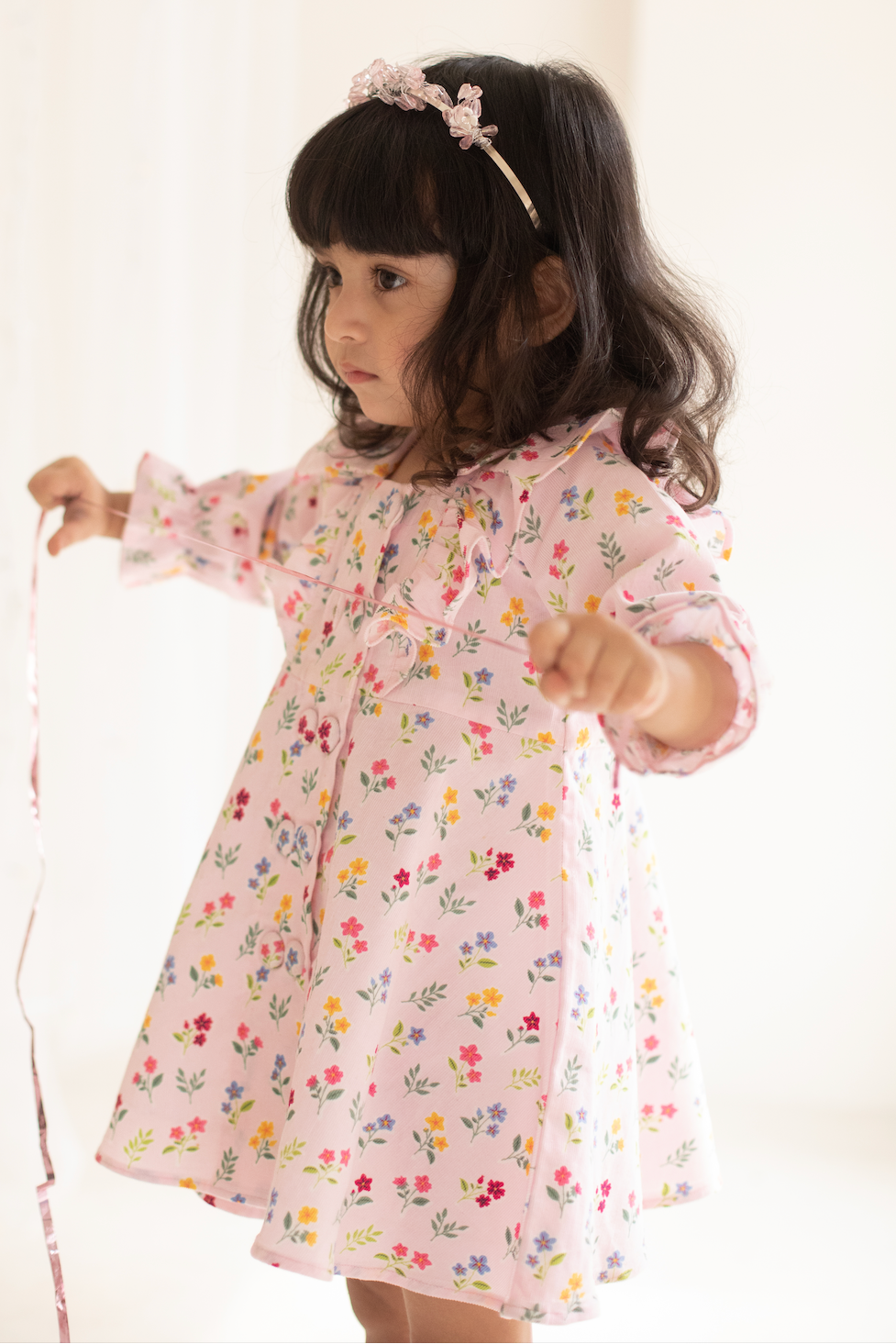 Magic Meadow Corduroy Coat Dress