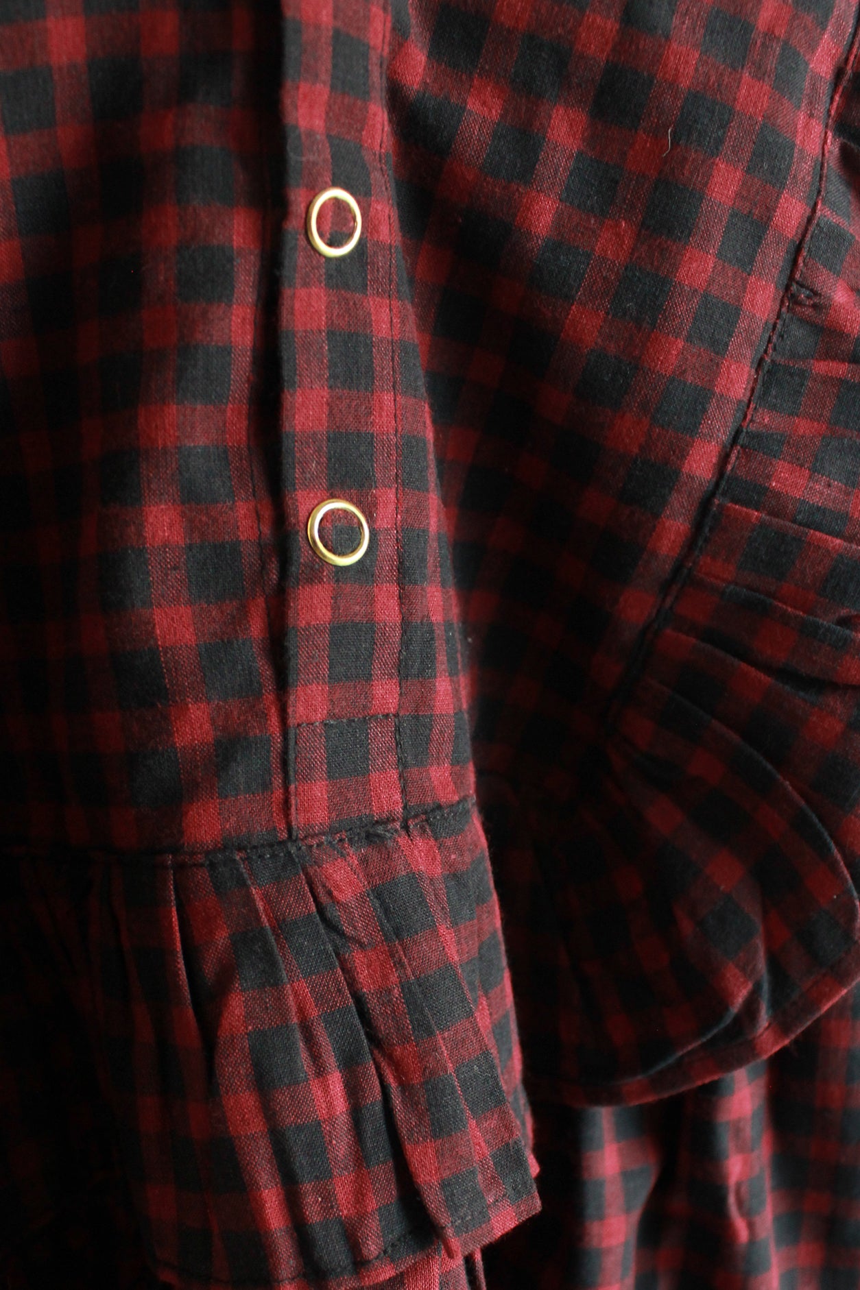 Roasted Chestnuts Frill Detail Dress