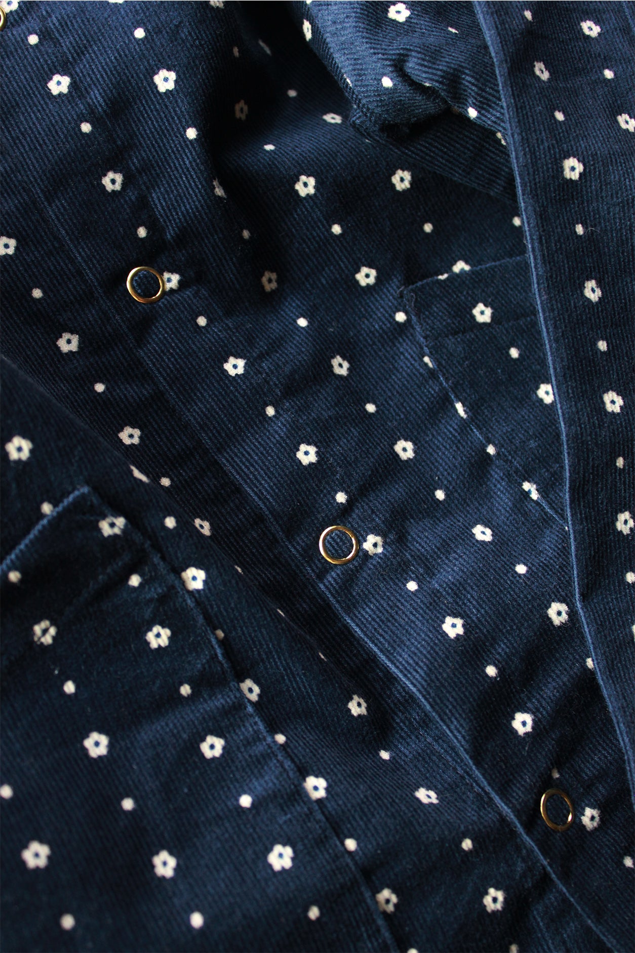 Midnight Meadow Corduroy Shacket