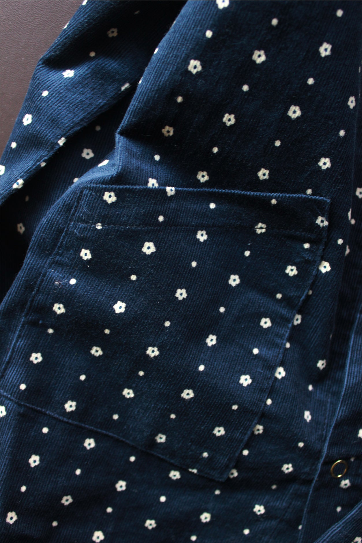 Midnight Meadow Corduroy Shacket