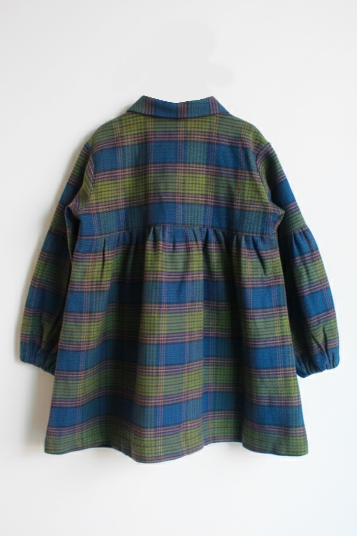 Sweet Pines Collared Flannel Dress