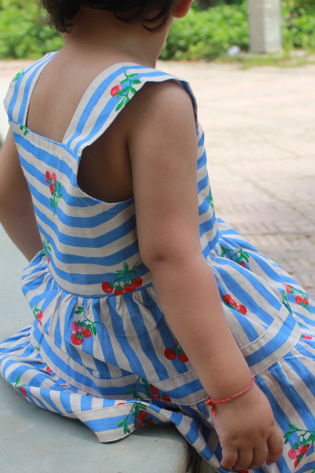 Run To Mclaren Tiered Dress