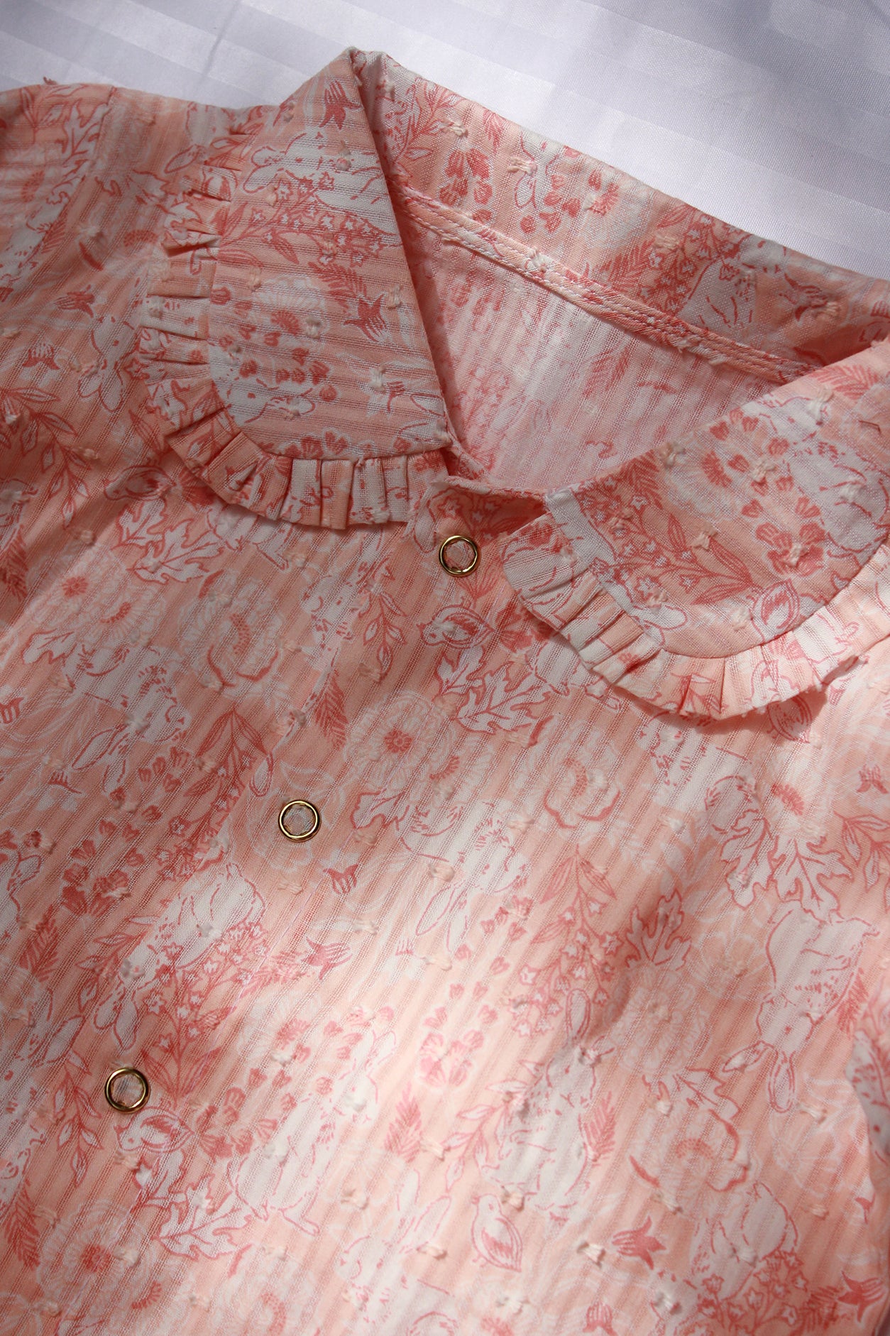 Lofty Burrow Frill Shirt With Jammies